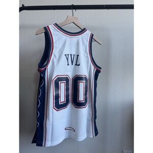 SMALL YVL New Jersey Nets Mitchell Ness Playboi Carti Jersey OPIUM 00 BRAND NEW